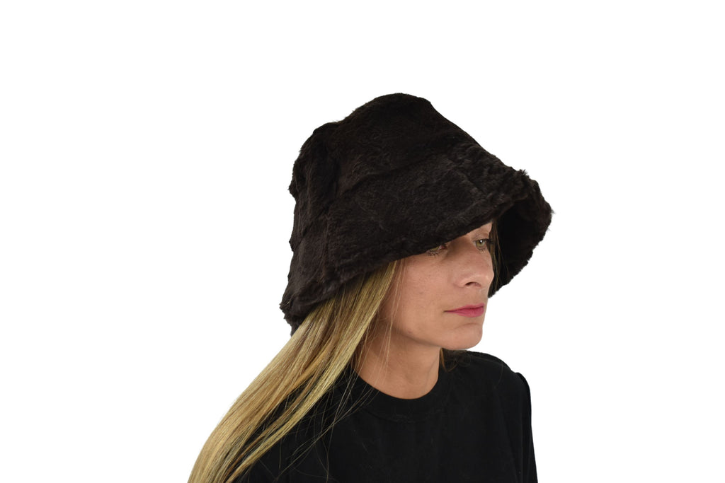Bucket  Fur Hat | Warm Fur hat| Bucket Fur Cap  | Winter Hat For Women | Gift For Her