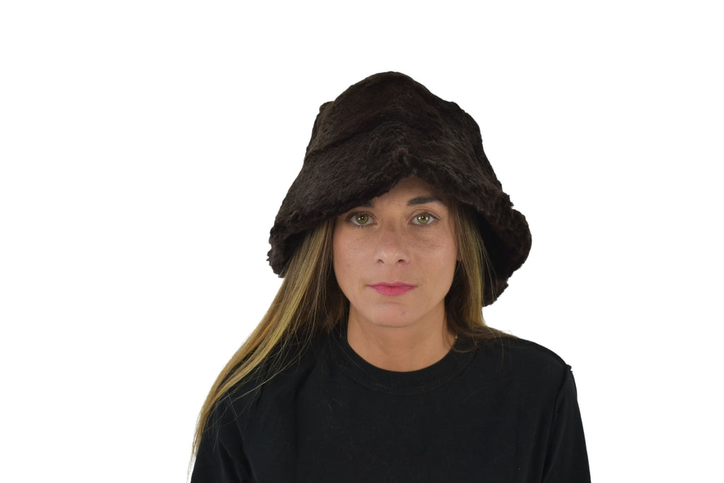Bucket  Fur Hat | Warm Fur hat| Bucket Fur Cap  | Winter Hat For Women | Gift For Her