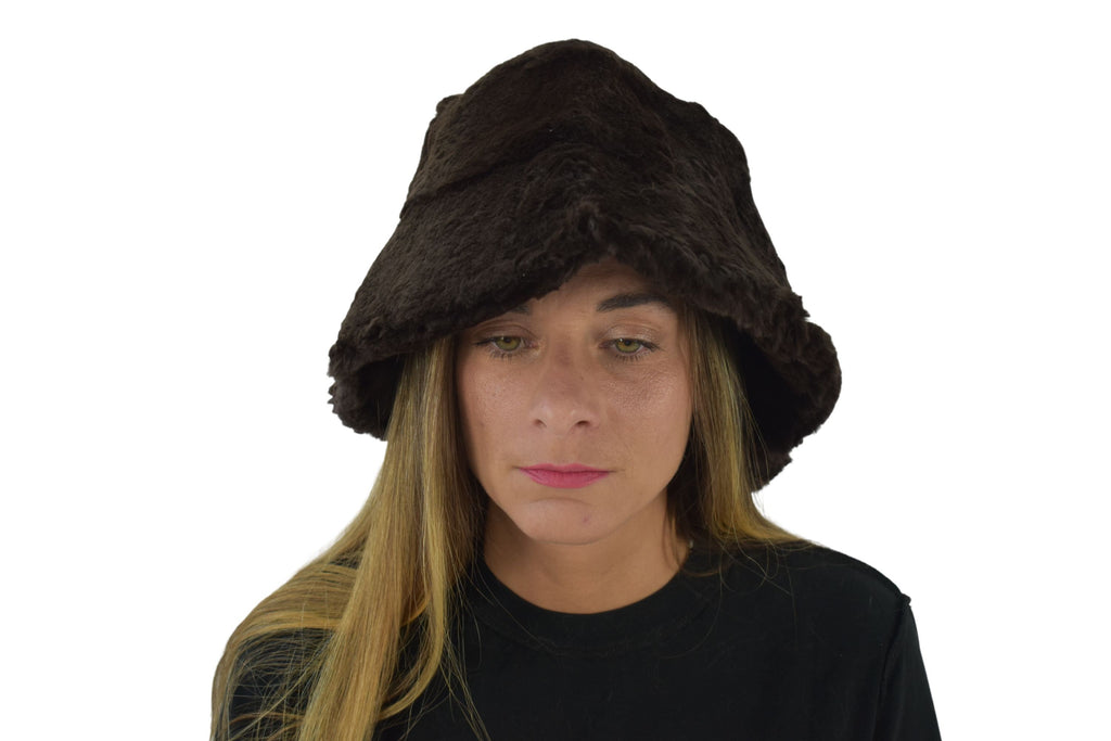 Bucket  Fur Hat | Warm Fur hat| Bucket Fur Cap  | Winter Hat For Women | Gift For Her