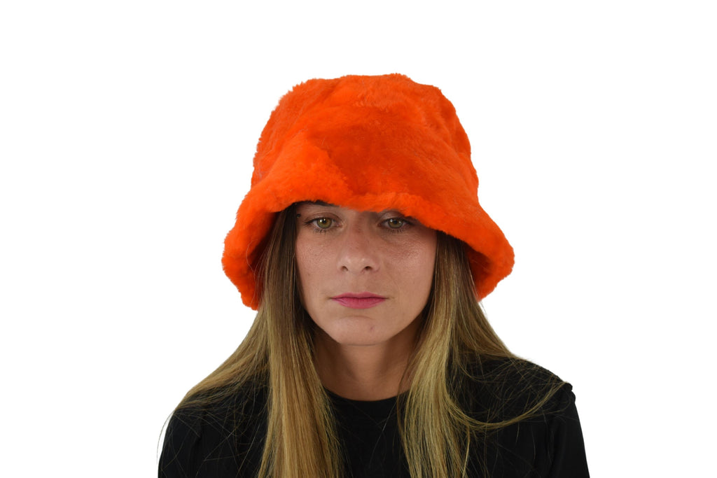 Bucket  Fur Hat | Shearling Bucket Hat | Warm Fur hat | Bucket Fur Cap  | Winter Hat For Women | Gift For Her