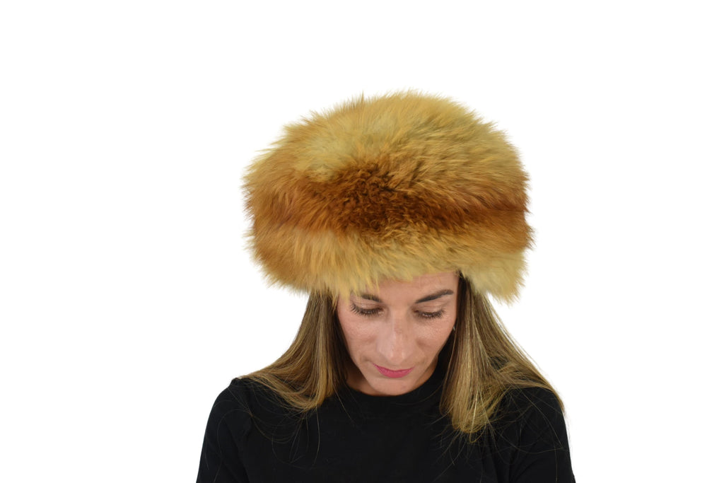 Fox Fur Hat  | Russian Fur Hat | Canadian Fox Fur Cat | Winter Hat For Women | Gift For Her