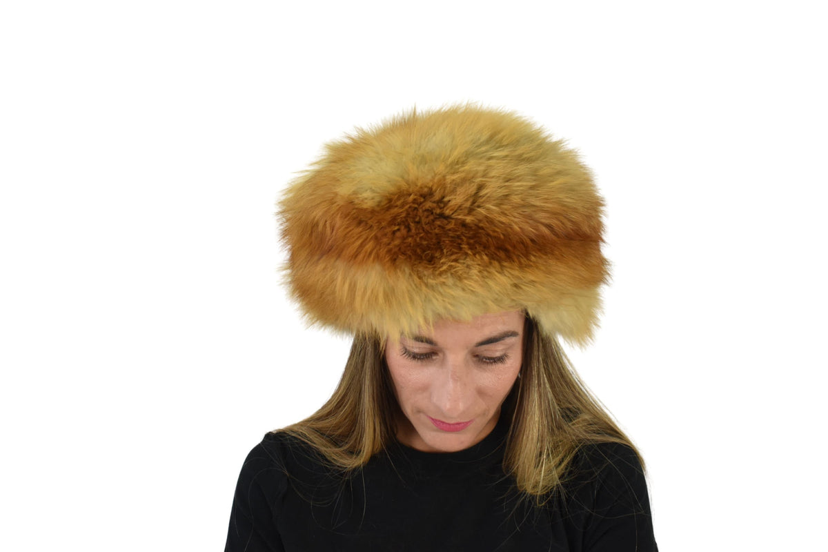 Fox Fur Hat  | Russian Fur Hat | Canadian Fox Fur Cat | Winter Hat For Women | Gift For Her