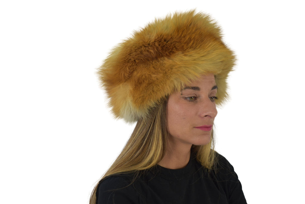 Fox Fur Hat  | Russian Fur Hat | Canadian Fox Fur Cat | Winter Hat For Women | Gift For Her