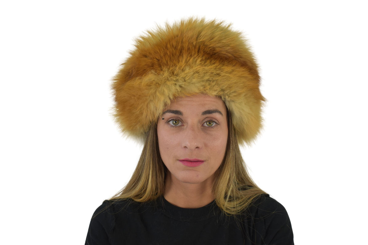 Fox Fur Hat  | Russian Fur Hat | Canadian Fox Fur Cat | Winter Hat For Women | Gift For Her