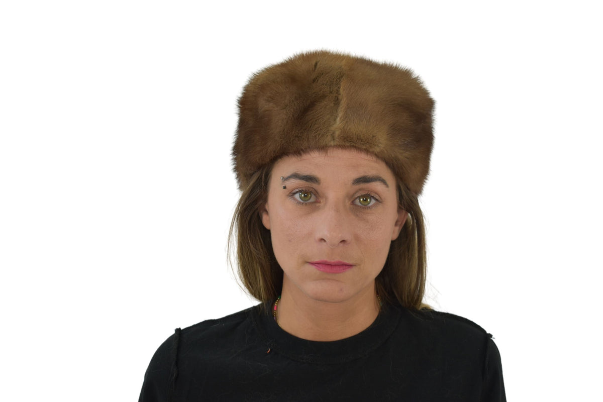 Luxury Fur Hat | Mink Fur Hat  | Brown Mink Hat | Winter Hat For Women | Gift For Her