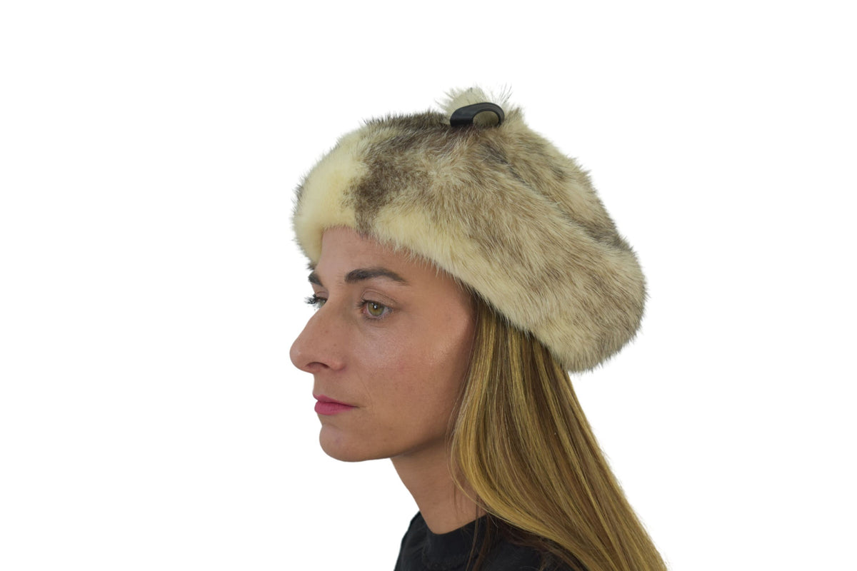 Fur Hat | Mink Fur Hat  |  Mink Hats For Women  | Vintage Style Fur Hats | Winter Hat For Women | Gift For Her