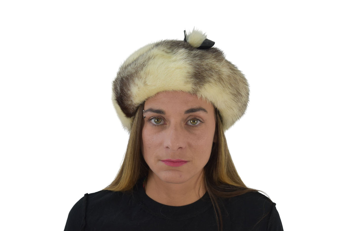 Fur Hat | Mink Fur Hat  |  Mink Hats For Women  | Vintage Style Fur Hats | Winter Hat For Women | Gift For Her