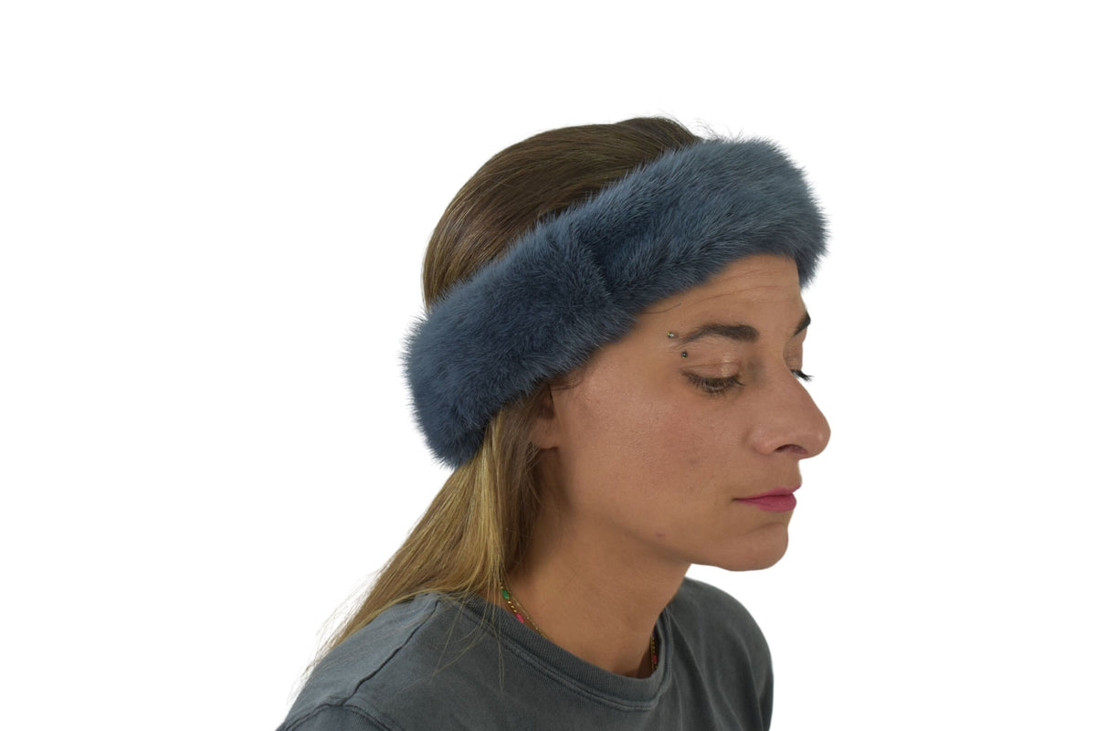 Fur Headband | Fur Ear Warmer | Mink Fur Headband  | Fur Collar | Fur Scarf | Headband Gift For Her