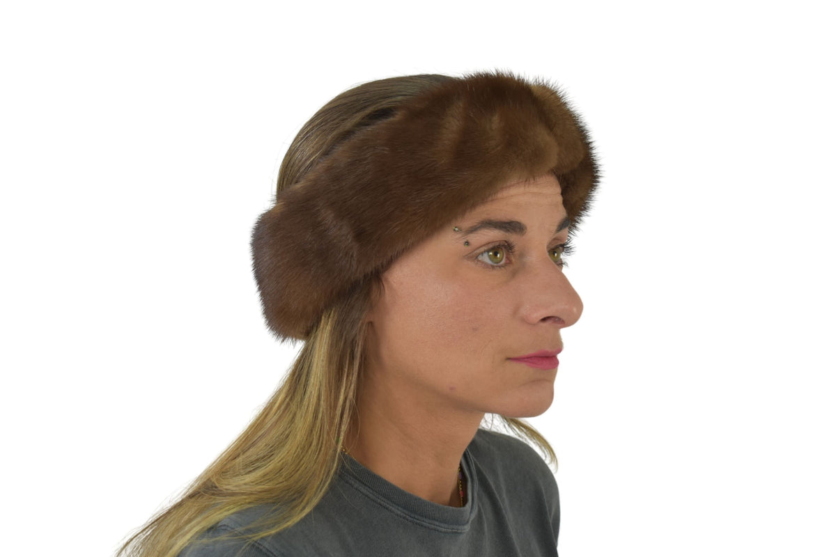 Fur Headband | Fur Ear Warmer | Mink Fur Headband  | Fur Collar | Fur Scarf | Headband Gift For Her