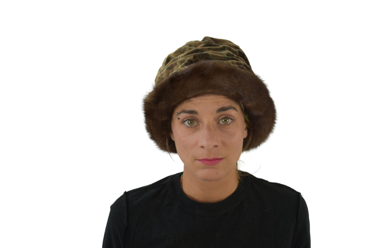 Fur Hat | Mink Fur Hat  | Mink With Lining Fur Hat | Vintage style Fur Hat | Winter Hat For Women | Gift For Her