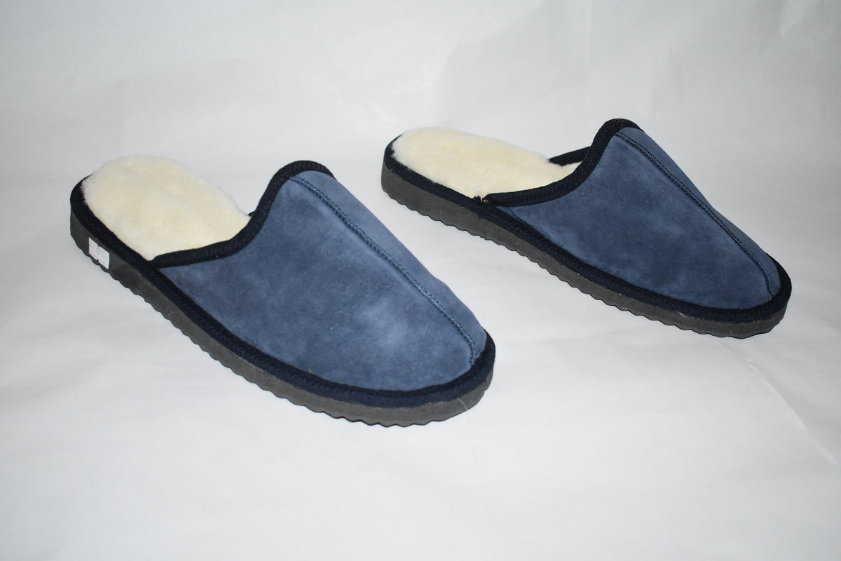 Natural Sheepskin Slippers  |  sheariling Fur Slippers | Winter slippers |Men  Fur slippers | Leather Slippers