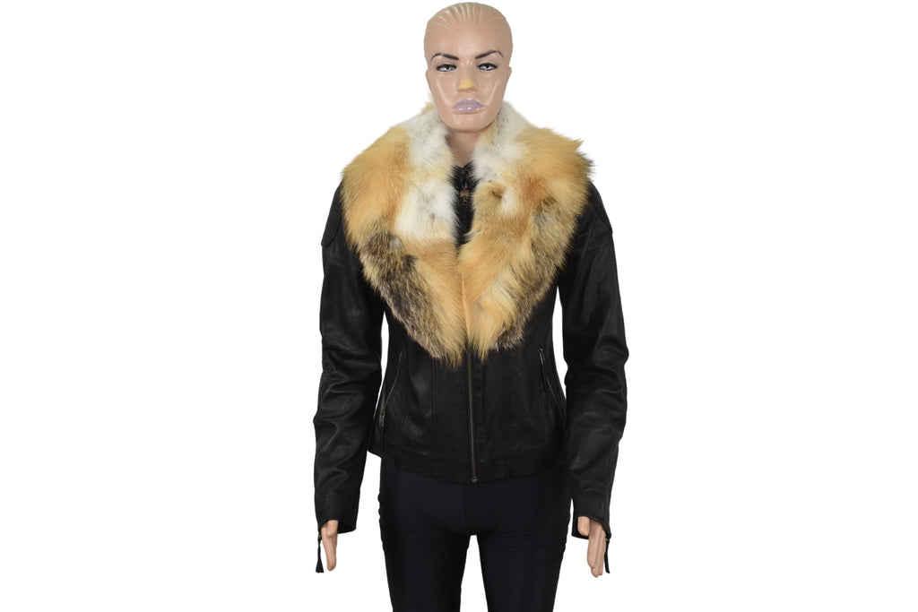 Fox Fur Collar,Natural Fur collar, Neck Wrap, Fur Scarf. Fur Wrap, Handmade Fur Collar