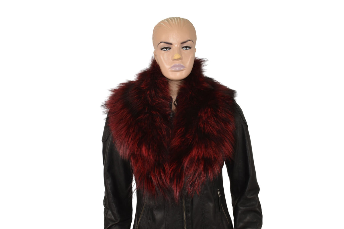 Fox Fur Collar,Natural Fur collar, Neck Wrap, Fur Scarf. Fur Wrap, Handmade Fur Collar