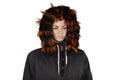 Natural Fox Fur Trim: Detachable Hood Stripe, Handmade Collar