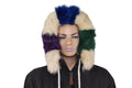 Fox Fur Trim For Hood | Natural Fox Fur Stripe For Hood | Detachable Fur trim Hood | Fur Collar