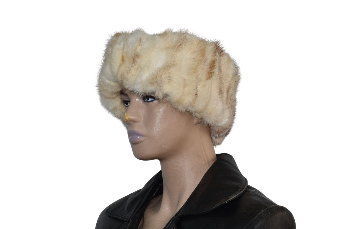 Mink Fur Turban Headband: Women's Winter Ear Warmer