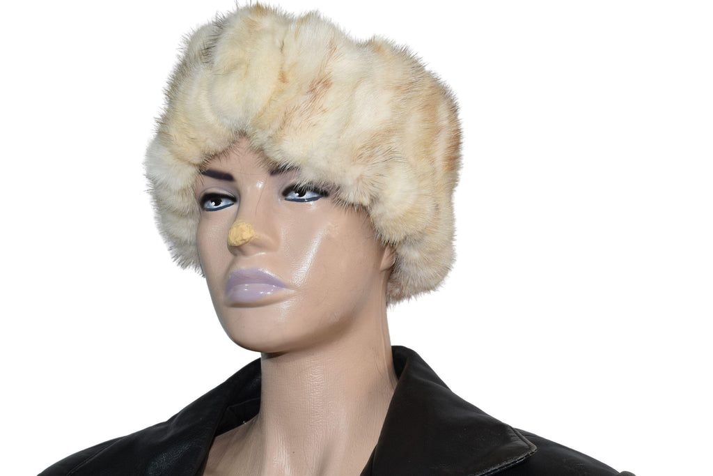 Mink Fur Turban Headband: Women's Winter Ear Warmer