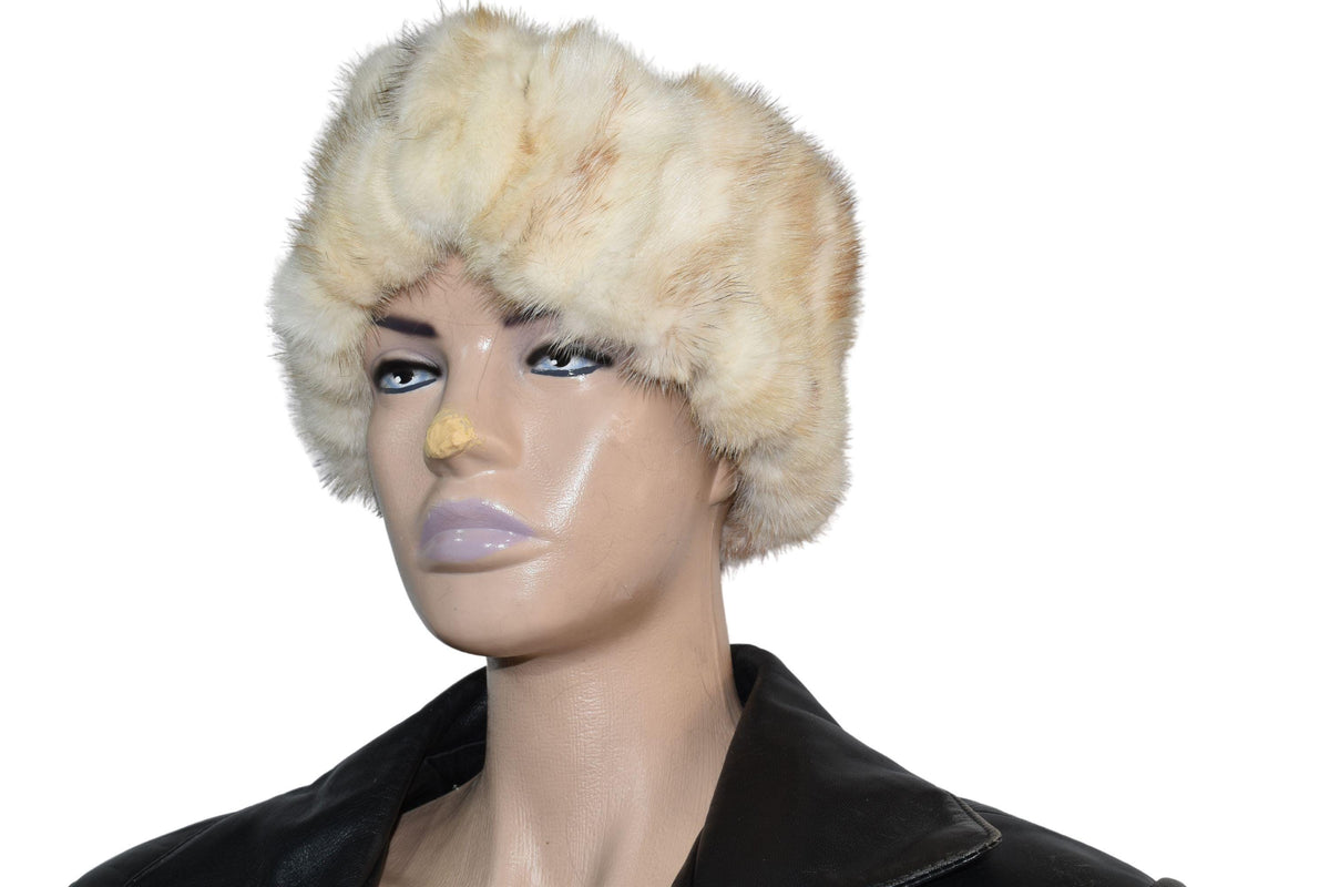 Mink Fur Turban Headband: Women's Winter Ear Warmer