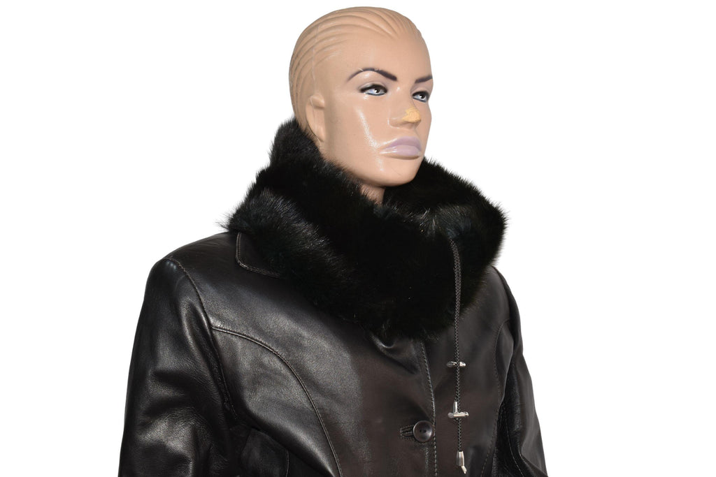 Handmade Fur Neck Warmer: Natural Fur Snood, Luxury Collar