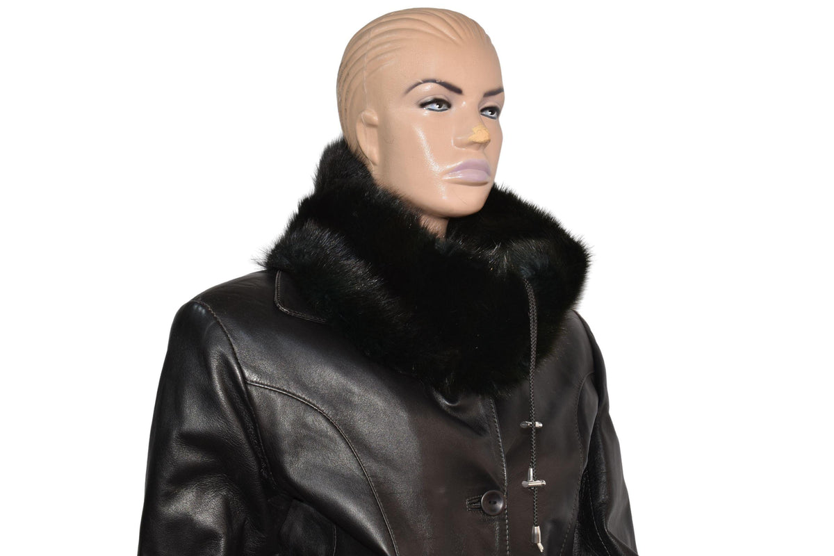 Handmade Fur Neck Warmer: Natural Fur Snood, Luxury Collar