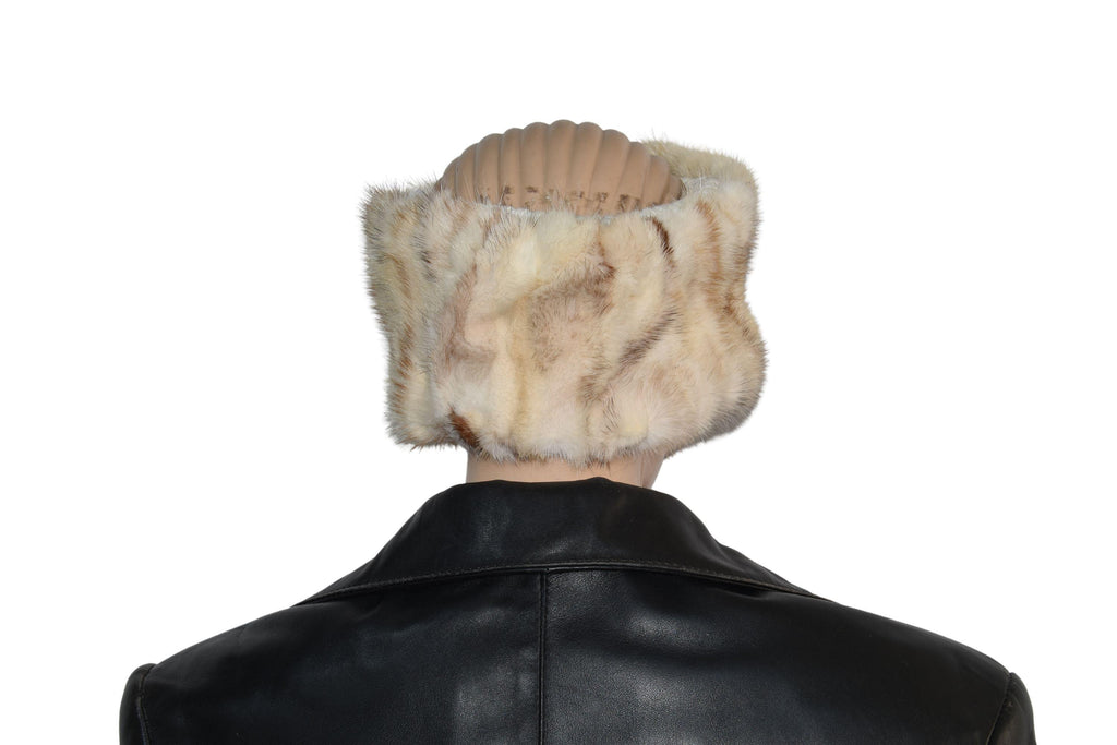 Mink Fur Turban Headband: Women's Winter Ear Warmer