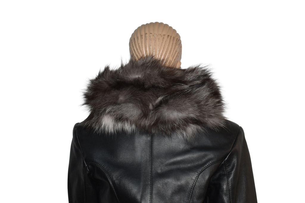 Handmade Fox Fur Neck Warmer: Luxury Fur Snood Collar