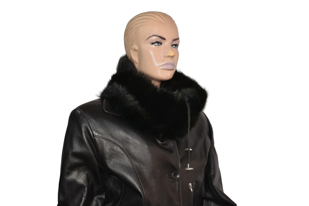 Handmade Fur Neck Warmer: Natural Fur Snood, Luxury Collar