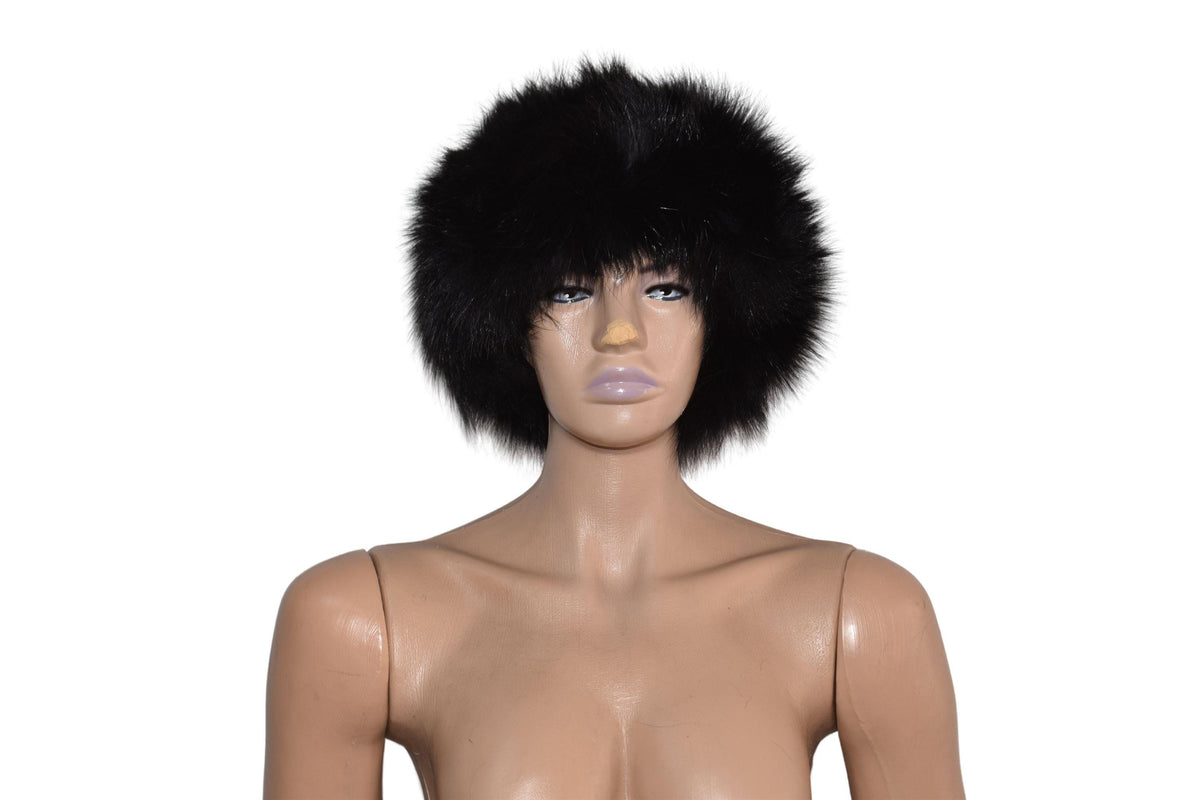 Fur Hat | Ushanka Russian Hat | Aviator Fur Hat | Fox Fur Trapper Hat  | Men Fur Hat | Silver Fox Hat | Natural Fox Fur Hat | Gift For Her