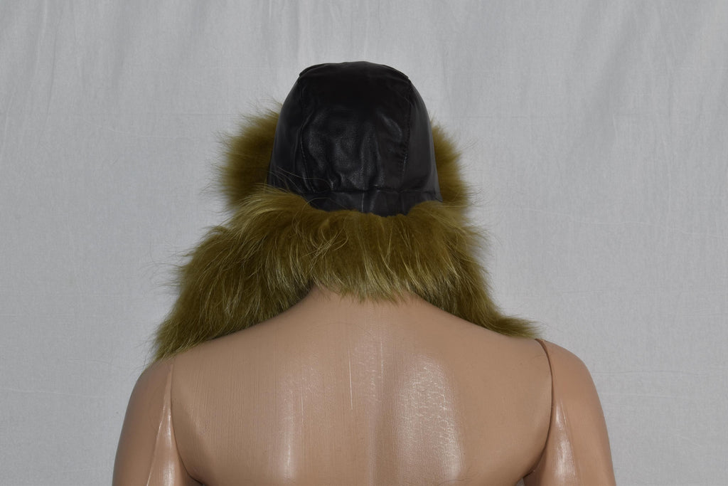 Fur Hat | Ushanka Russian Hat | Aviator Fur Hat | Fox Fur Trapper Hat  | Men Fur Hat | Silver Fox Hat | Natural Fox Fur Hat | Gift For Her