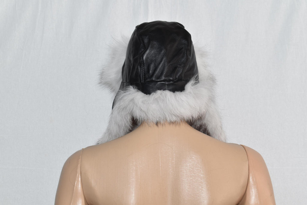 Fur Hat | Fox Fur Trapper Hat | Ushanka Fur Hat |   | Men Fur Hat | White Fox Hat | Natural Fox Fur Hat | Gift For Her