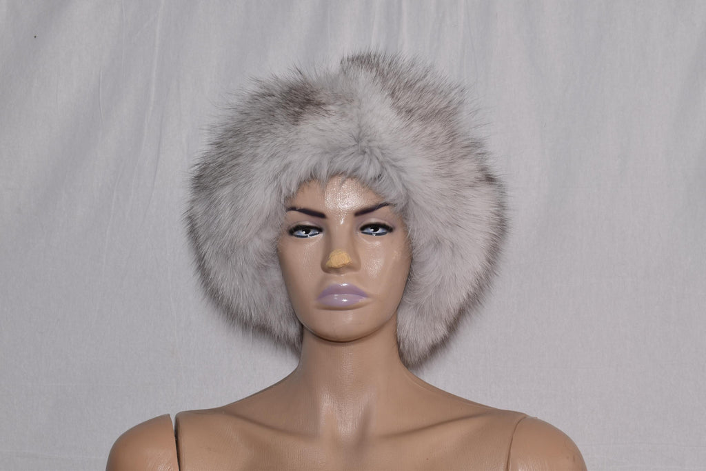 Fur Hat | Fox Fur Trapper Hat | Ushanka Fur Hat |   | Men Fur Hat | White Fox Hat | Natural Fox Fur Hat | Gift For Her