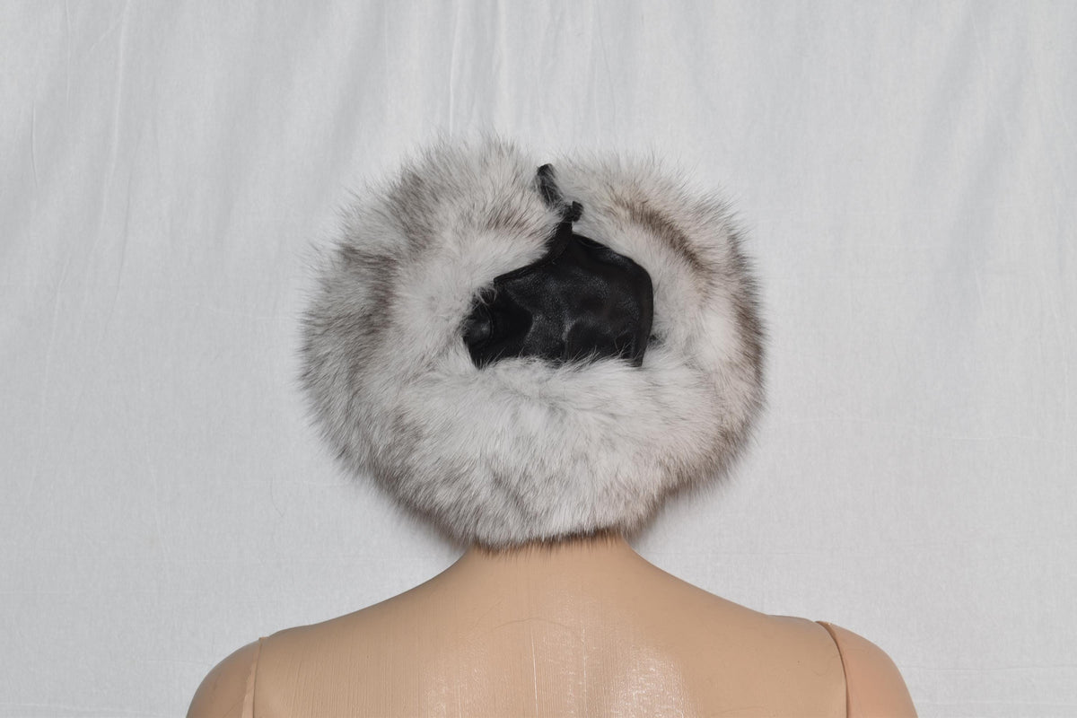 Fur Hat | Fox Fur Trapper Hat | Ushanka Fur Hat |   | Men Fur Hat | White Fox Hat | Natural Fox Fur Hat | Gift For Her