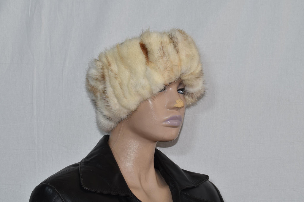 Mink Fur Turban Headband: Women's Winter Ear Warmer