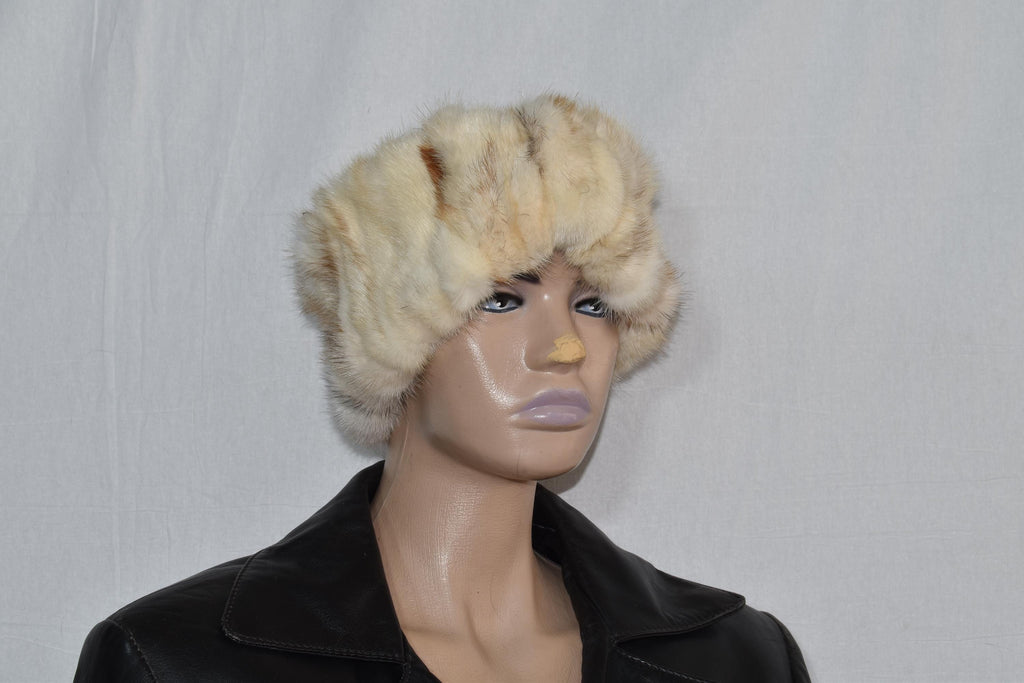 Mink Fur Turban Headband: Women's Winter Ear Warmer