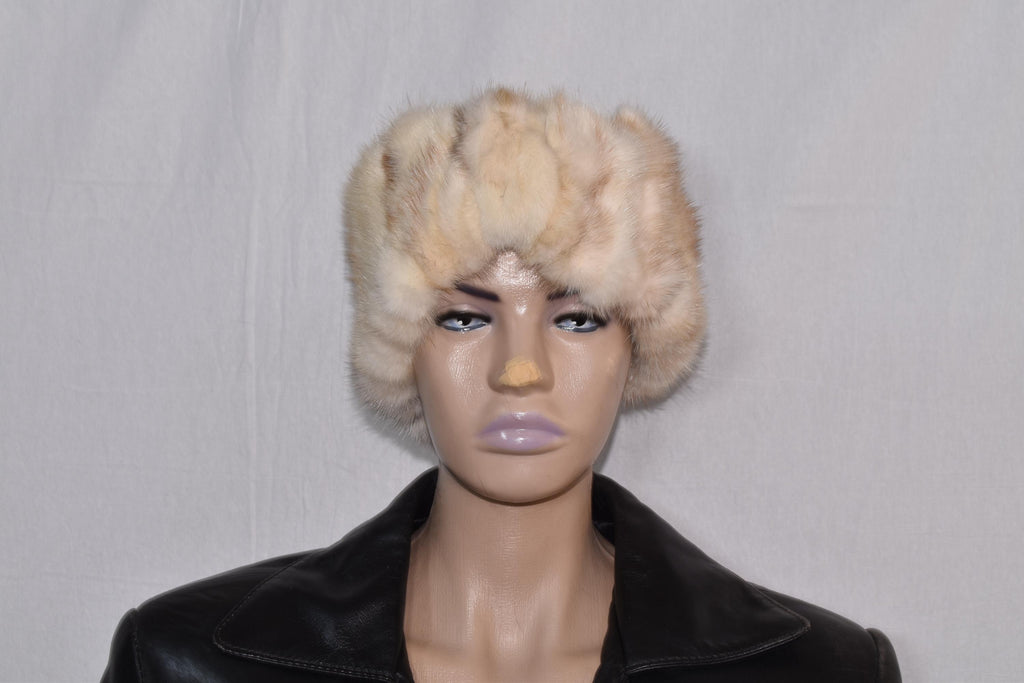 Mink Fur Turban Headband: Women's Winter Ear Warmer