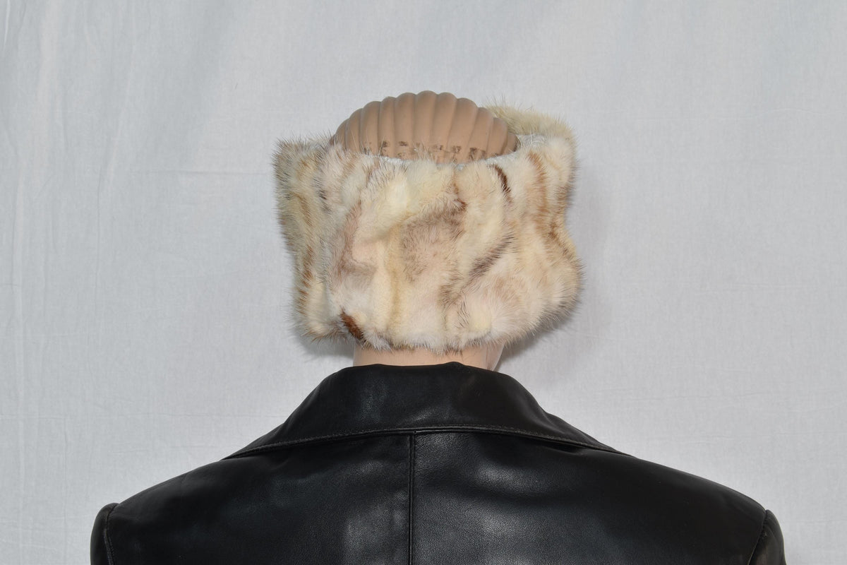 Mink Fur Turban Headband: Women's Winter Ear Warmer