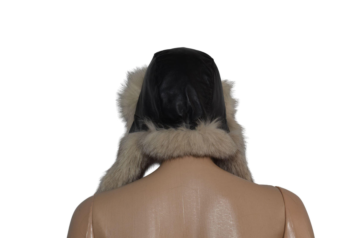 Fox Fur Hat | Ushanka Russian Hat | Aviator Fur Hat | Fox Fur Trapper Hat  | Men Fur Hat | Natural Fox Fur Hat | Gift For Her